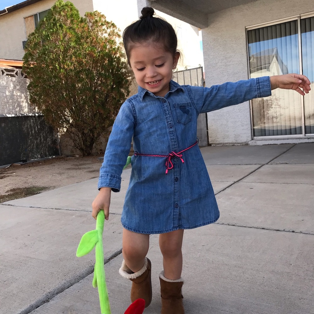 Osh Kosh B’Gosh Jean Dress 24M